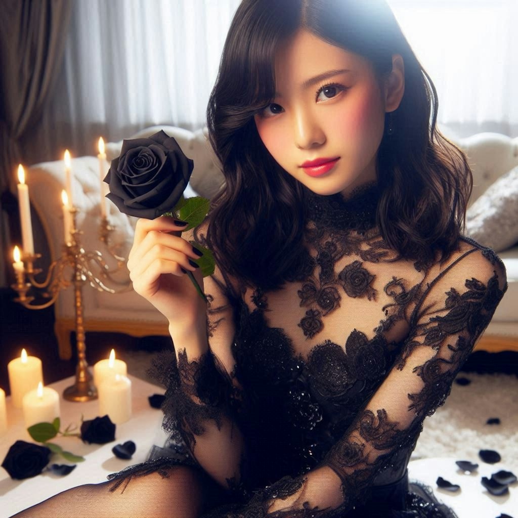 black rose