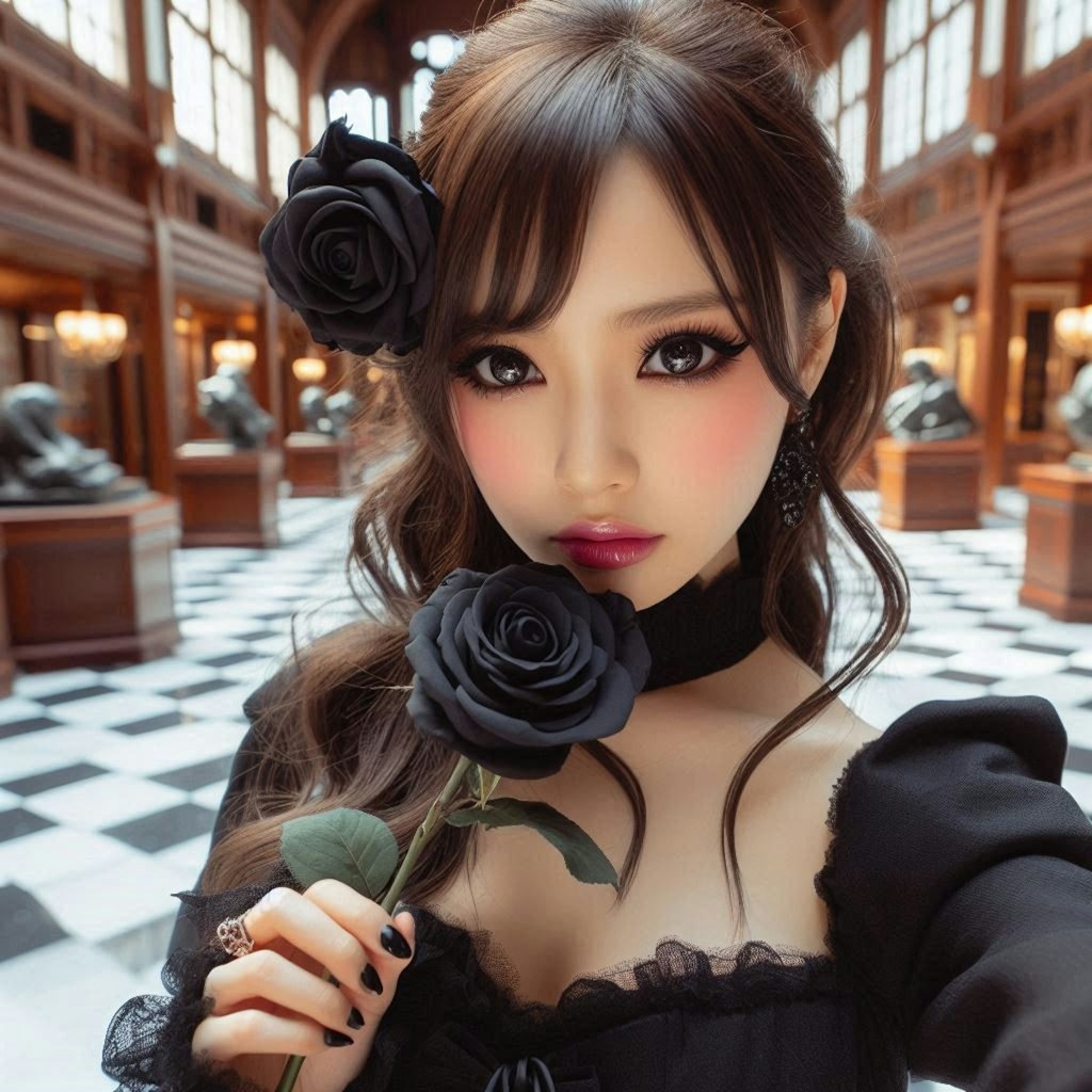 black rose