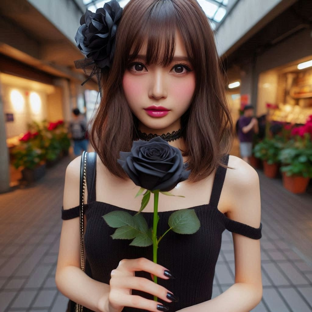 black rose