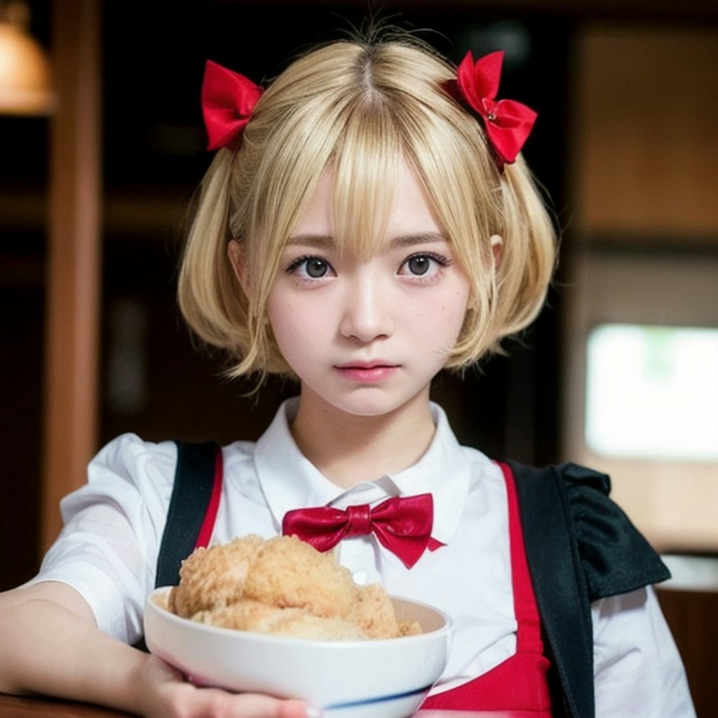 カーネルおじさんのフライドチキン