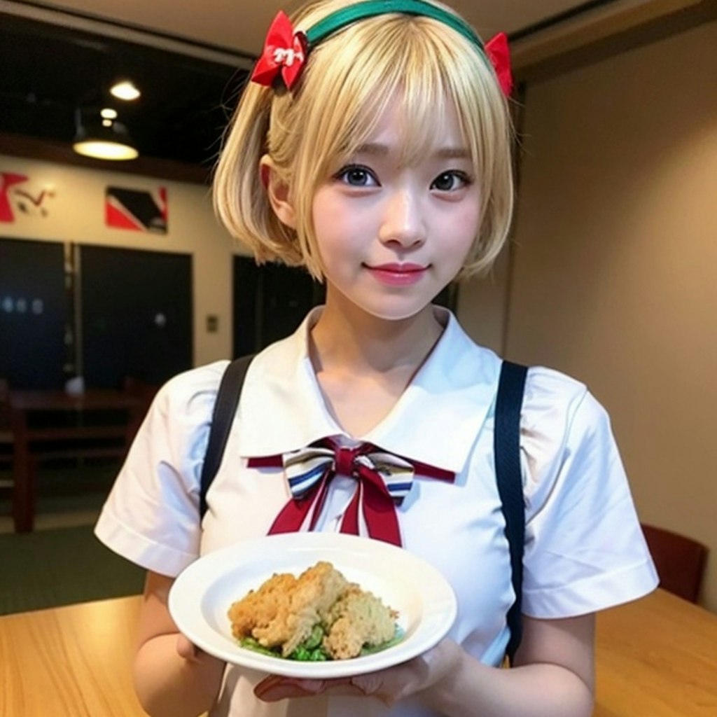 カーネルおじさんのフライドチキン