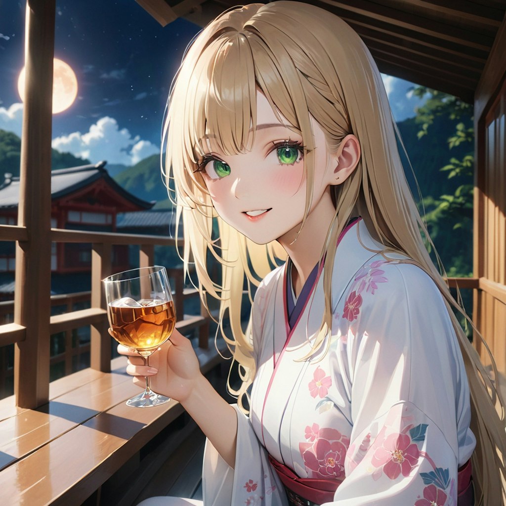 月見酒 凪咲さんver.