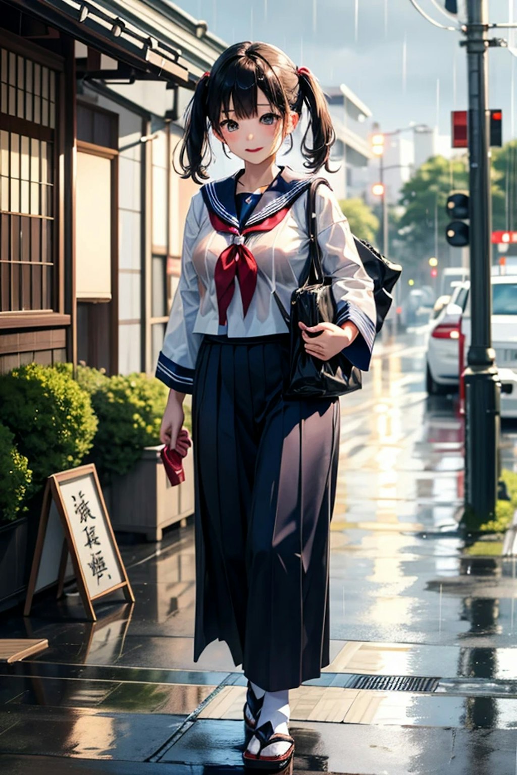 雨上がり