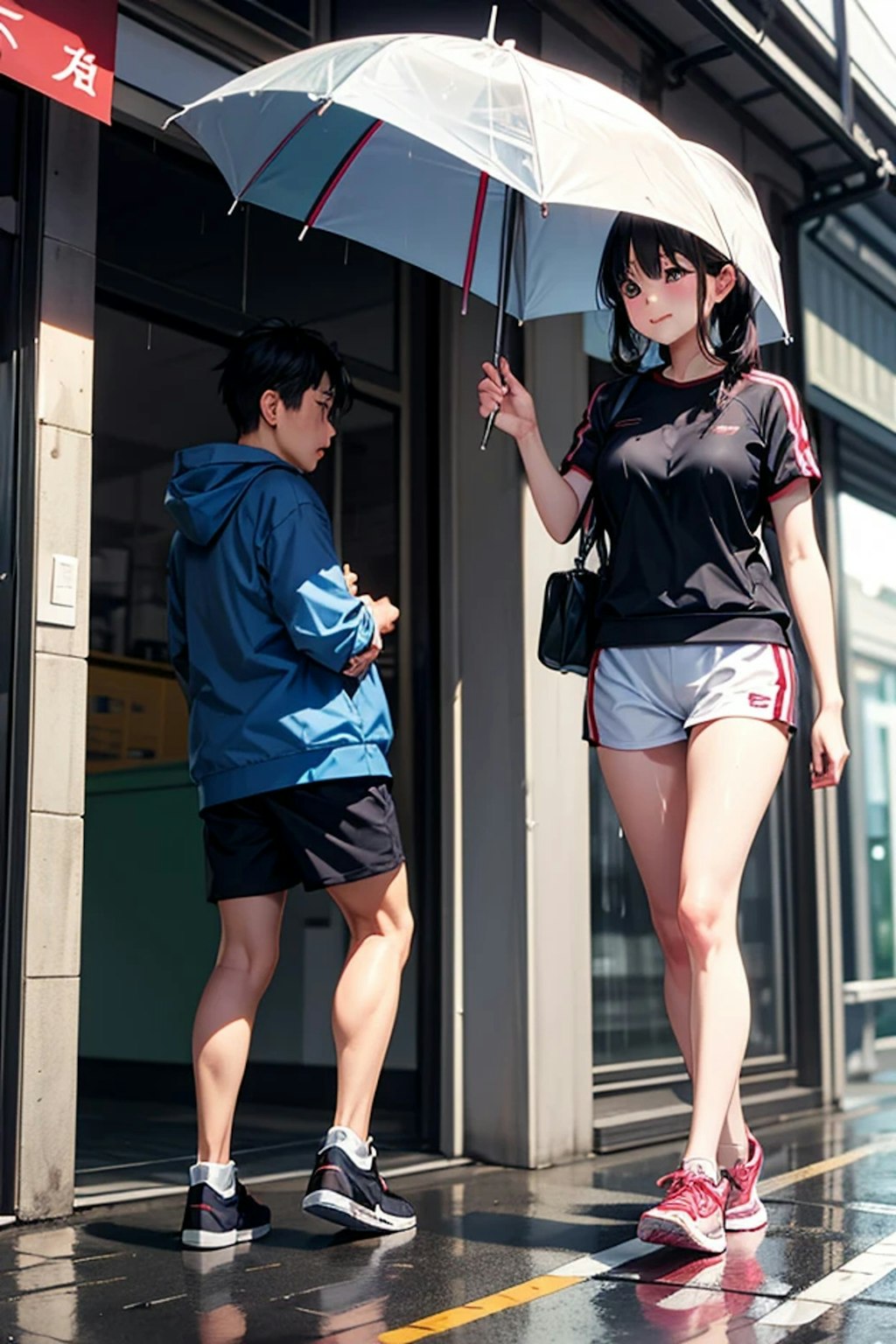 雨上がり
