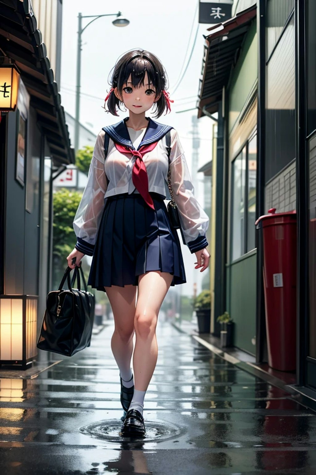 雨上がり