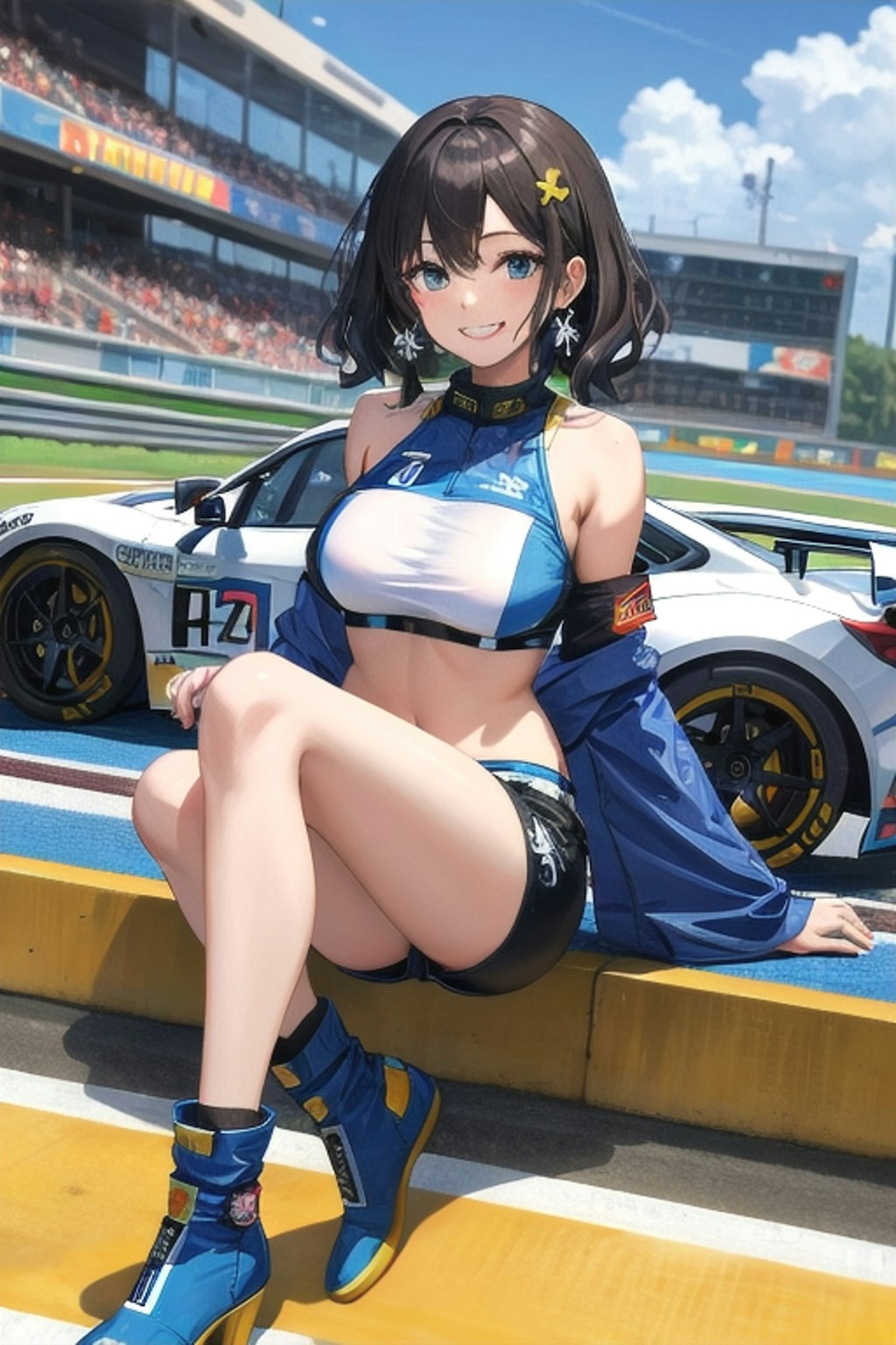 あの私、座敷童子ですけどレースクイーンやってみました