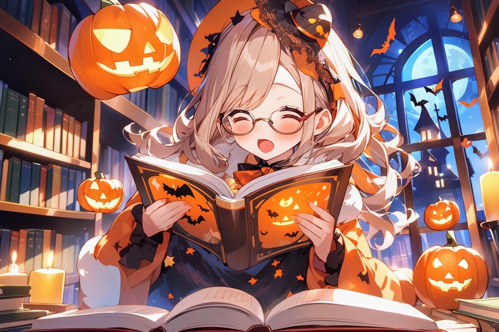 ふむふむ…なるほど！ハロウィンとは楽しいものなんだね！