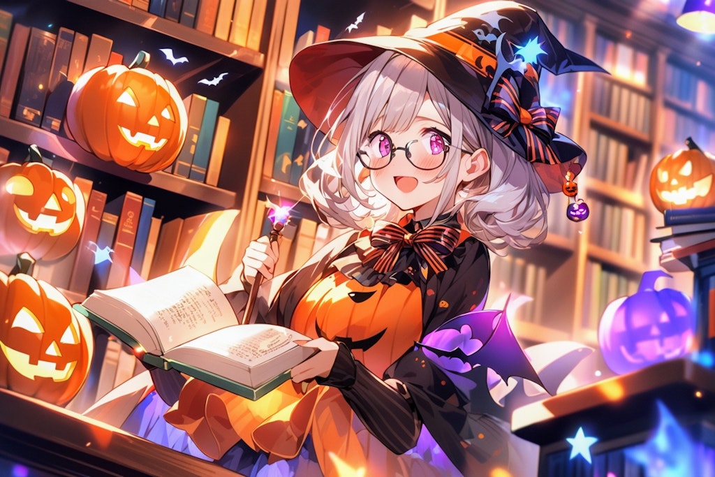 ふむふむ…なるほど！ハロウィンとは楽しいものなんだね！