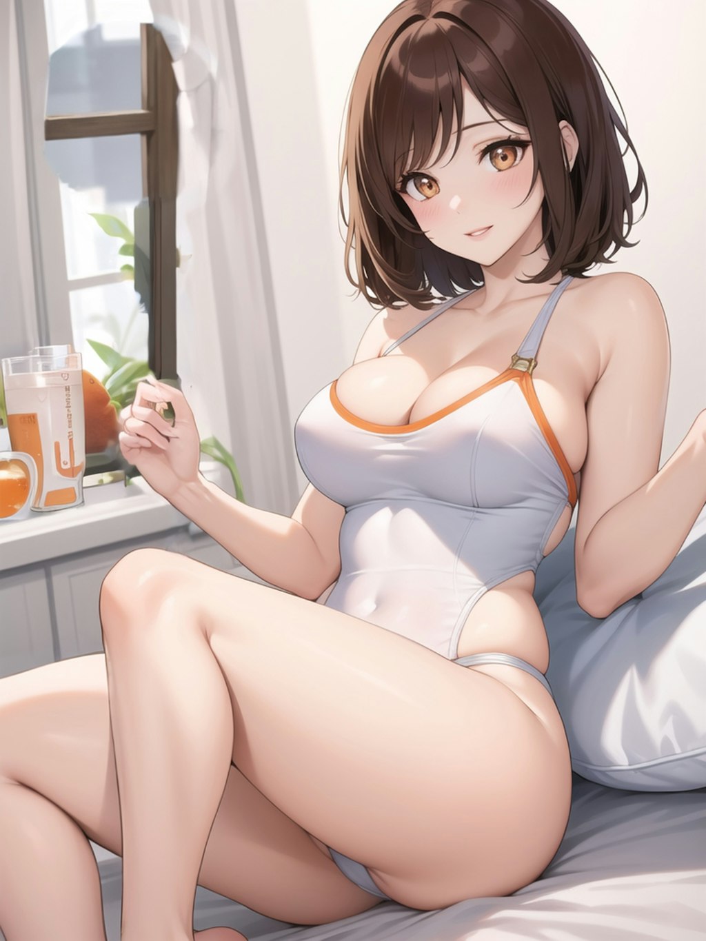 水着姿のお姉さん