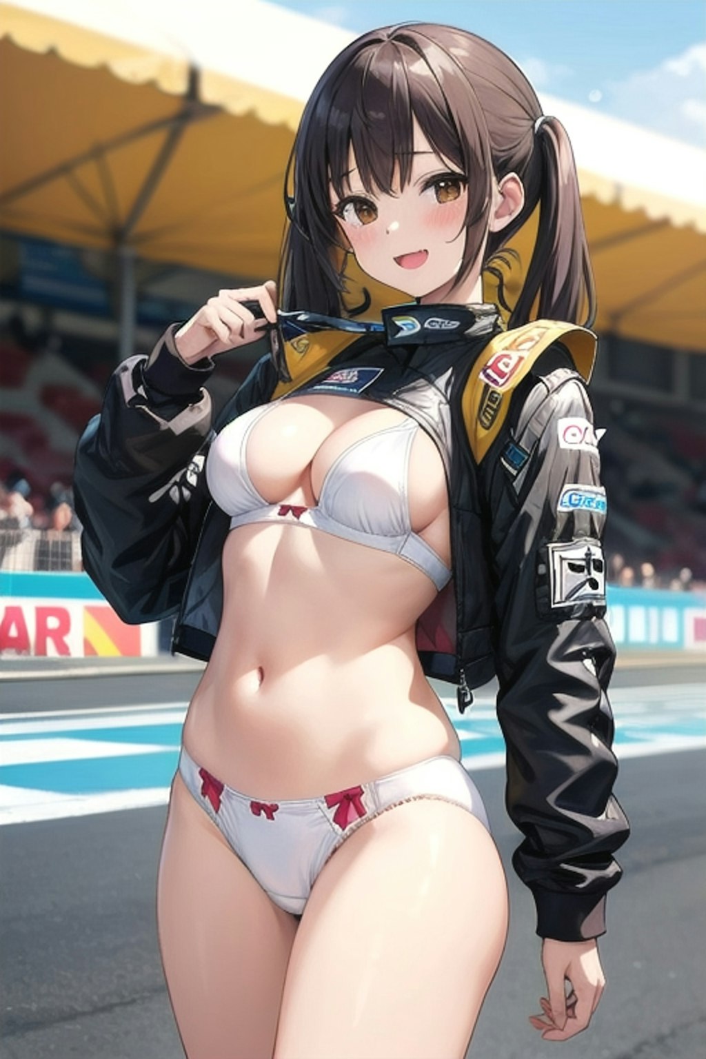 Twintails racing queen