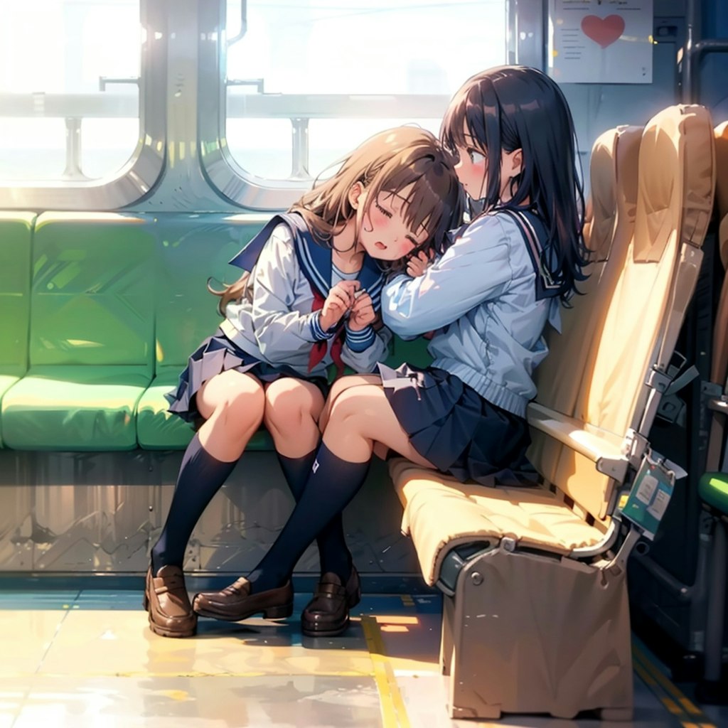 セーラー服紺ハイソックス