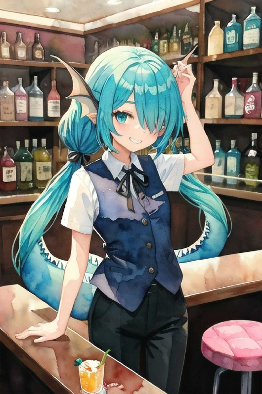 マーメイドになったミズキアクア