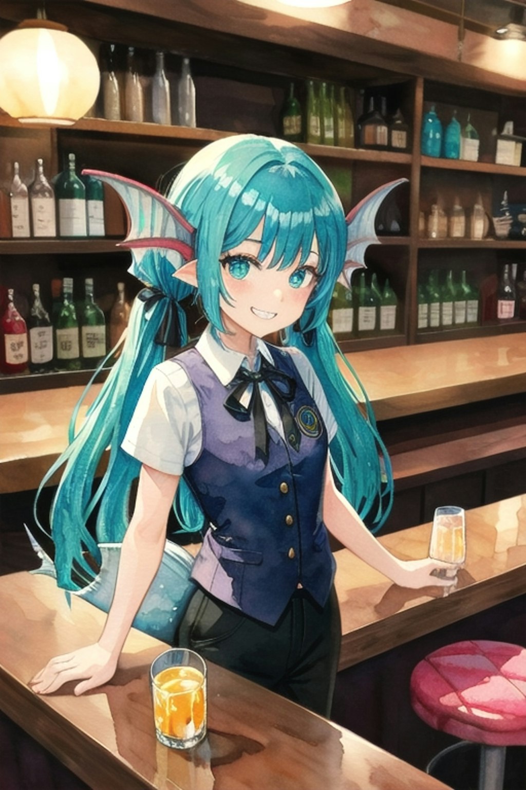 マーメイドになったミズキアクア