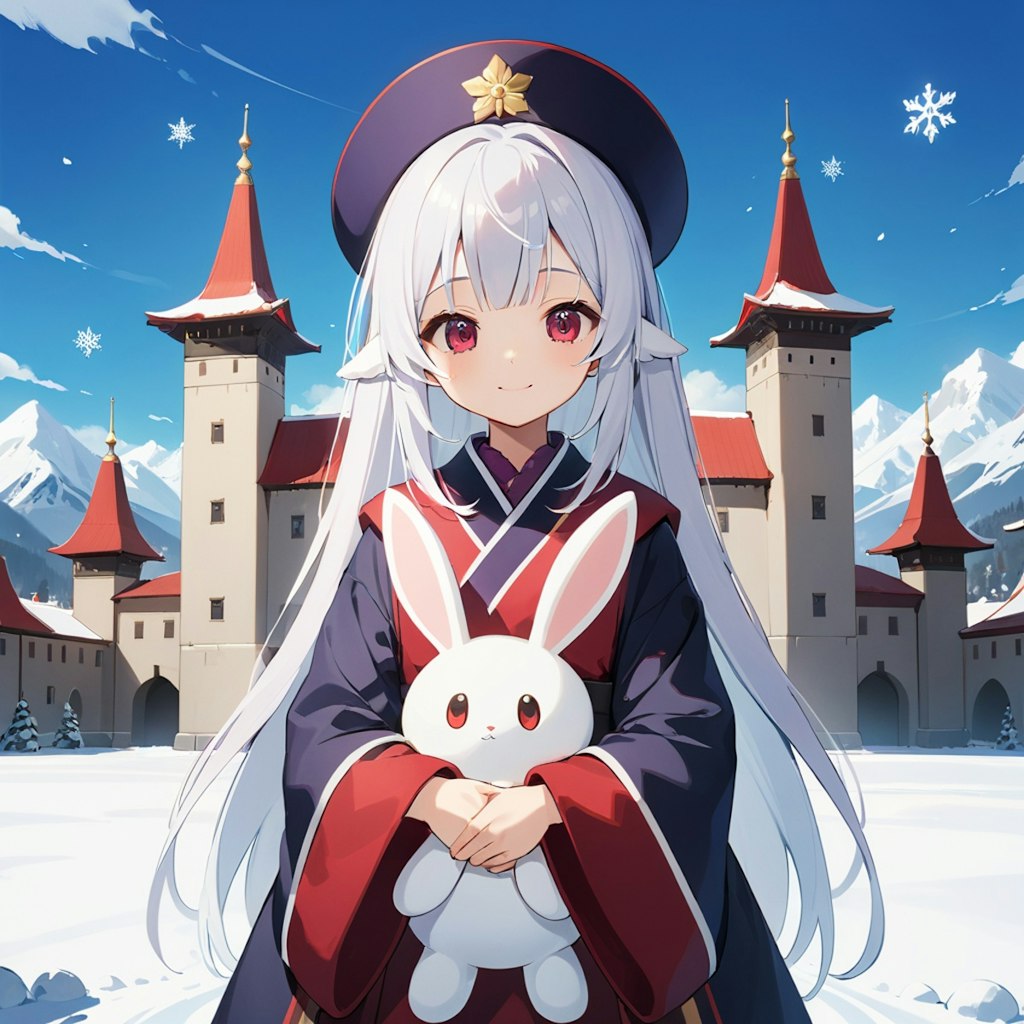 雪の少女９