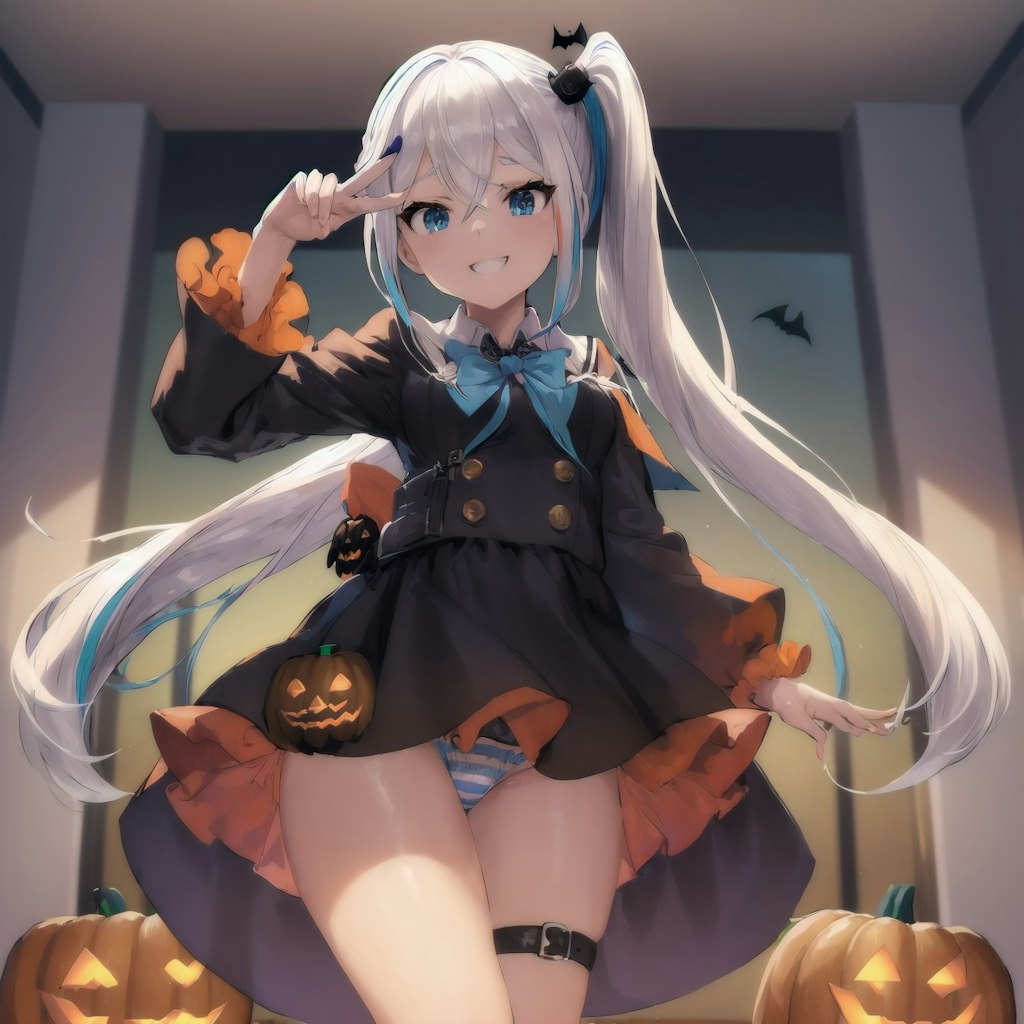 ちょっと遅めのハロウィンリズベ