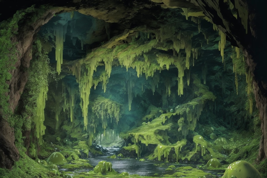 深い深い森、更に奥深くの洞窟には・・・
