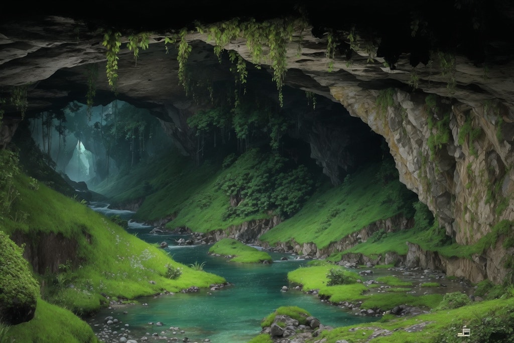 深い深い森、更に奥深くの洞窟には・・・
