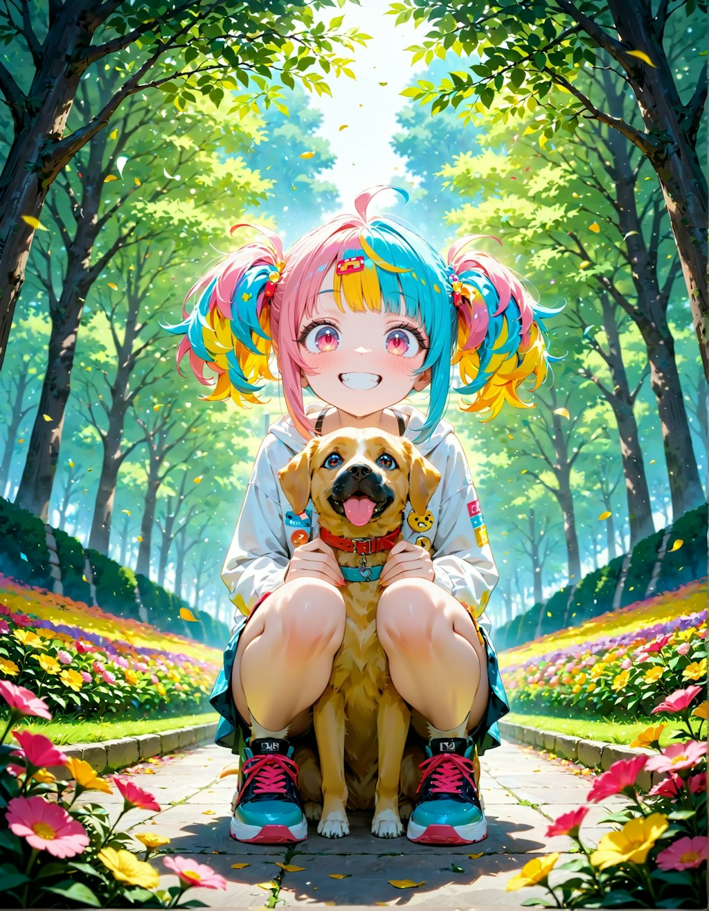 今日は国際盲導犬の日。派手髪の日　その４