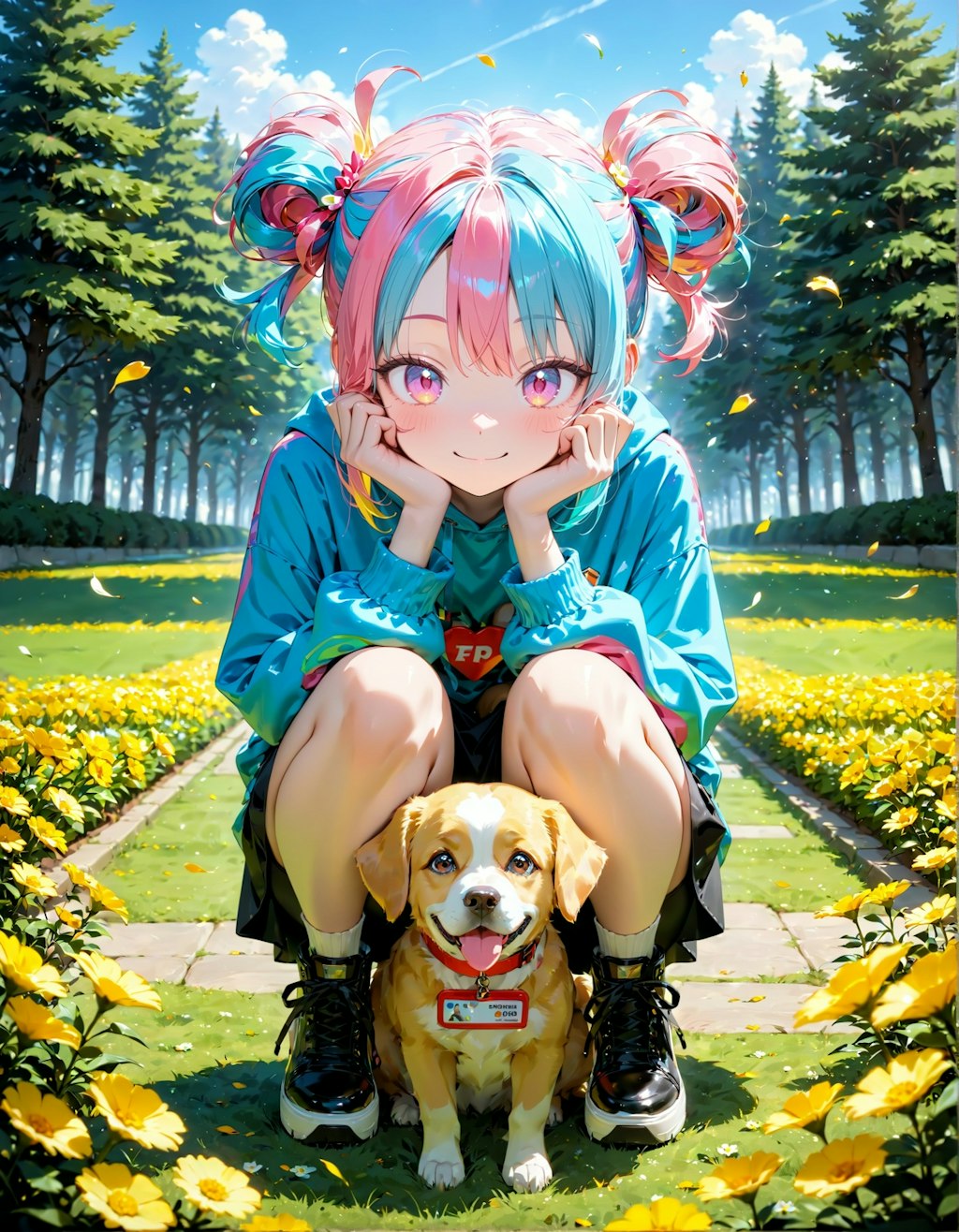 今日は国際盲導犬の日。派手髪の日　その４