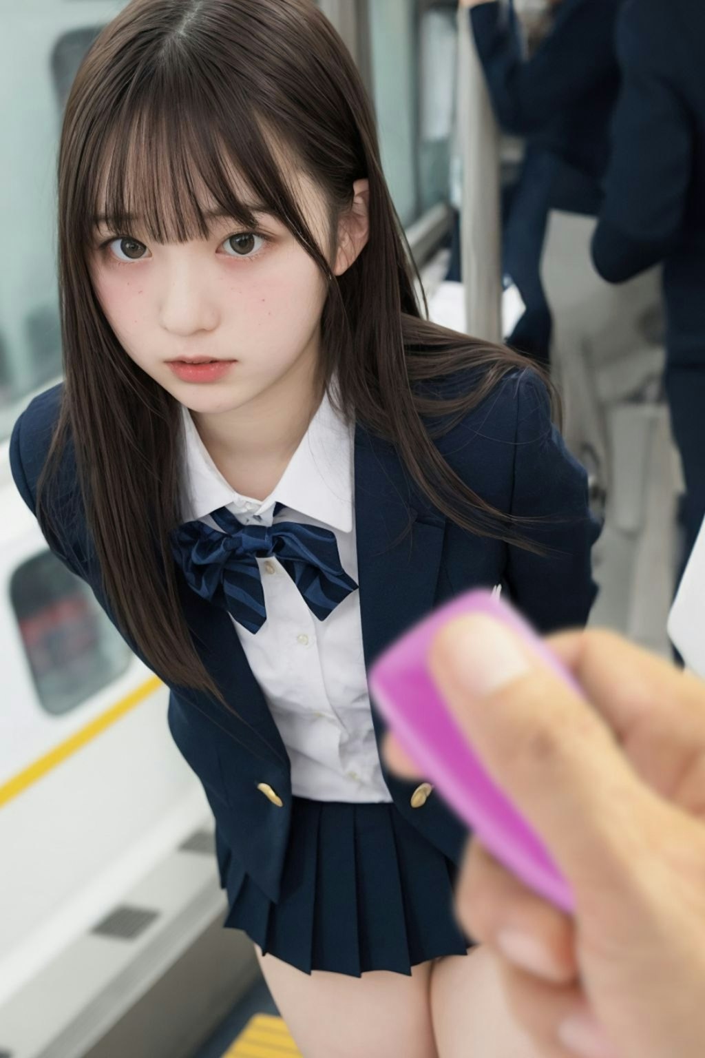 電車のリモコンの女の子🧸