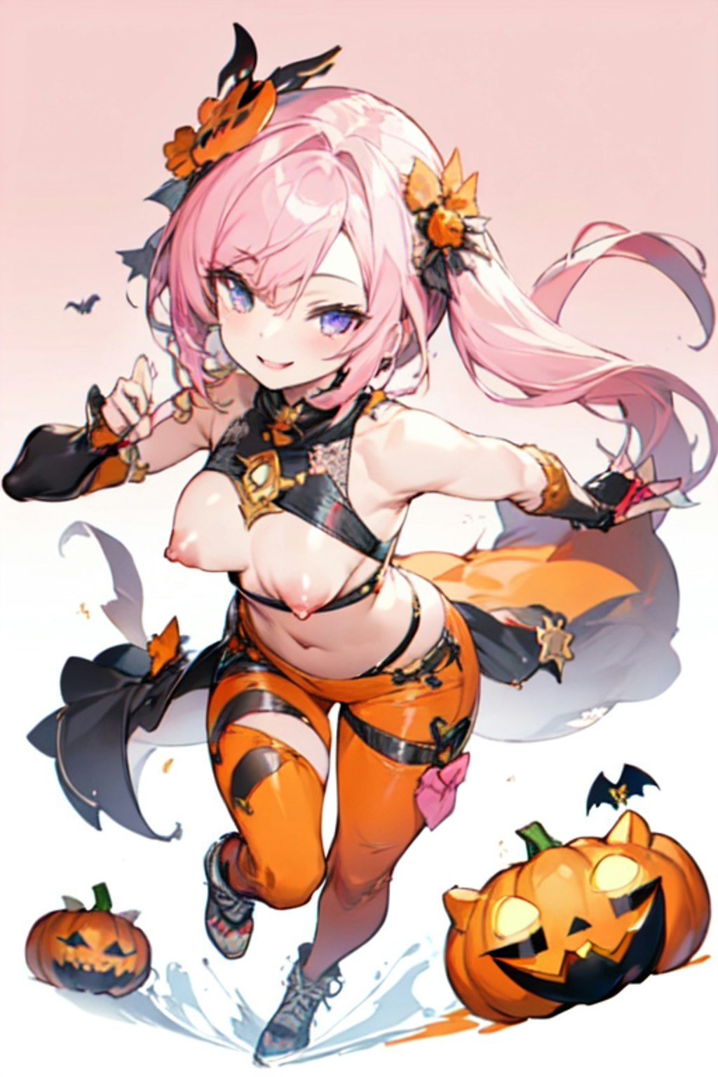 ハロウィーン少女