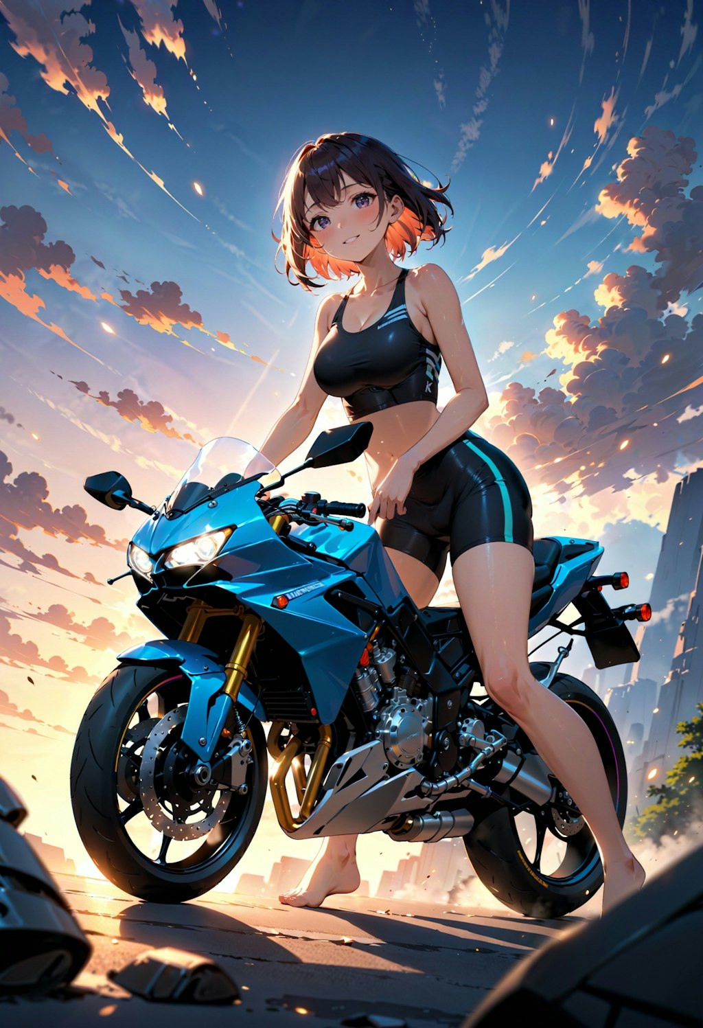 今日はバイクの日