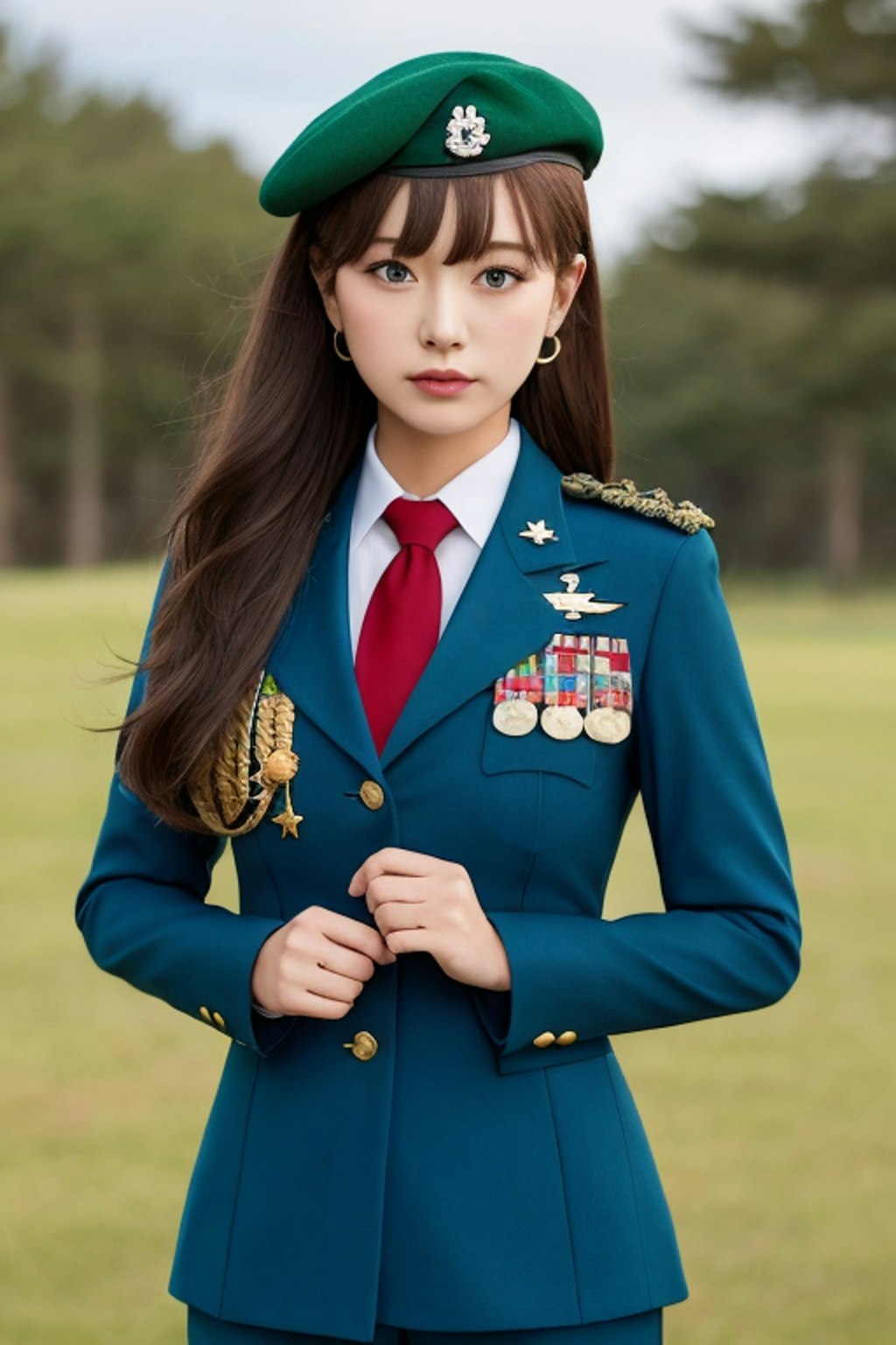 女軍人