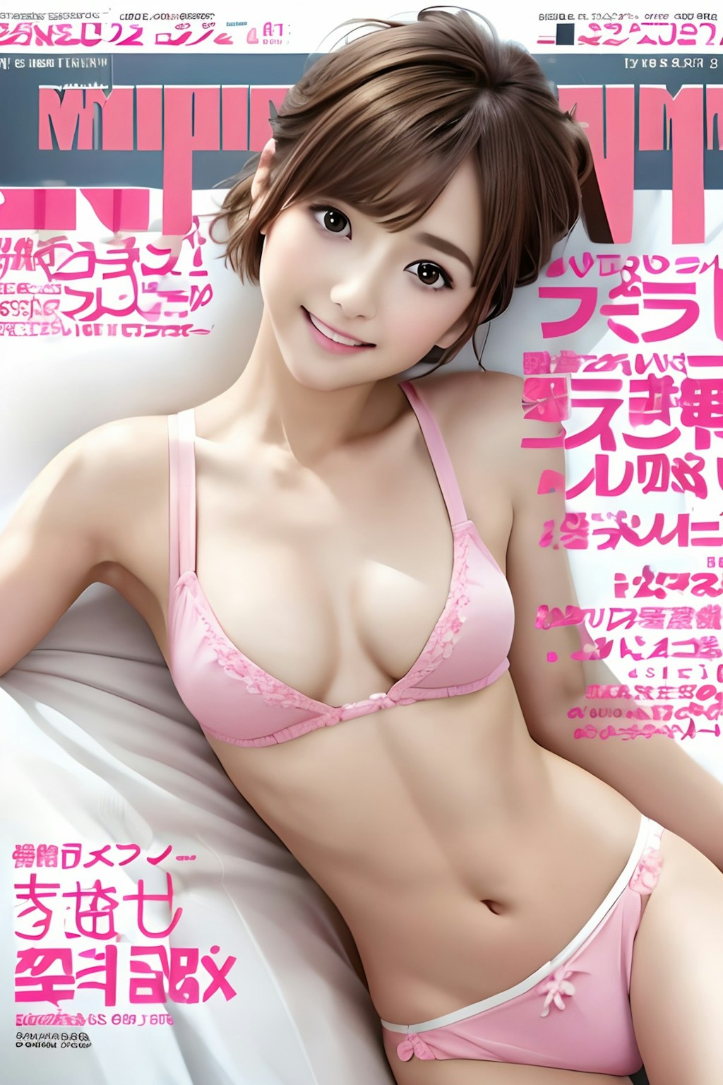 雑誌の表紙を飾る れなちゃん（２）