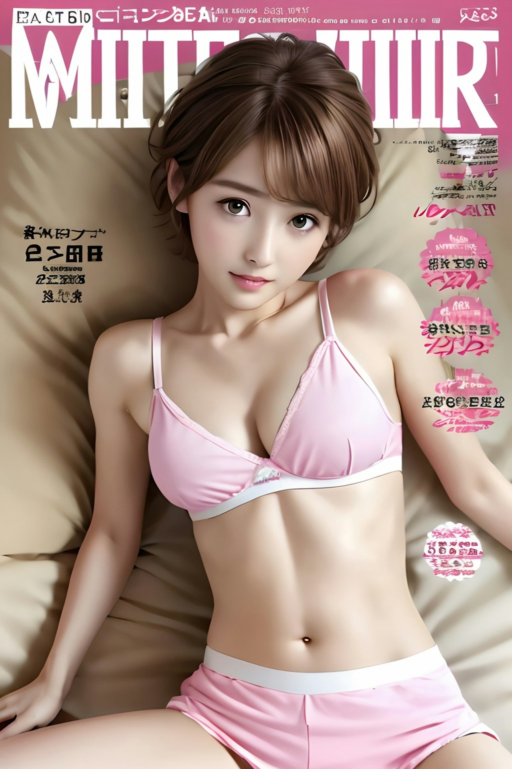 雑誌の表紙を飾る れなちゃん（２）