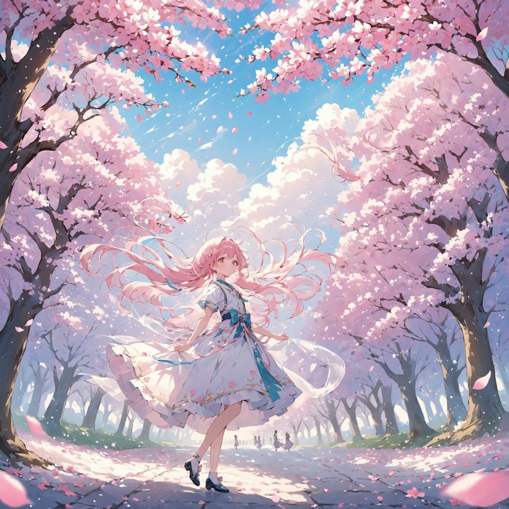 桜吹雪