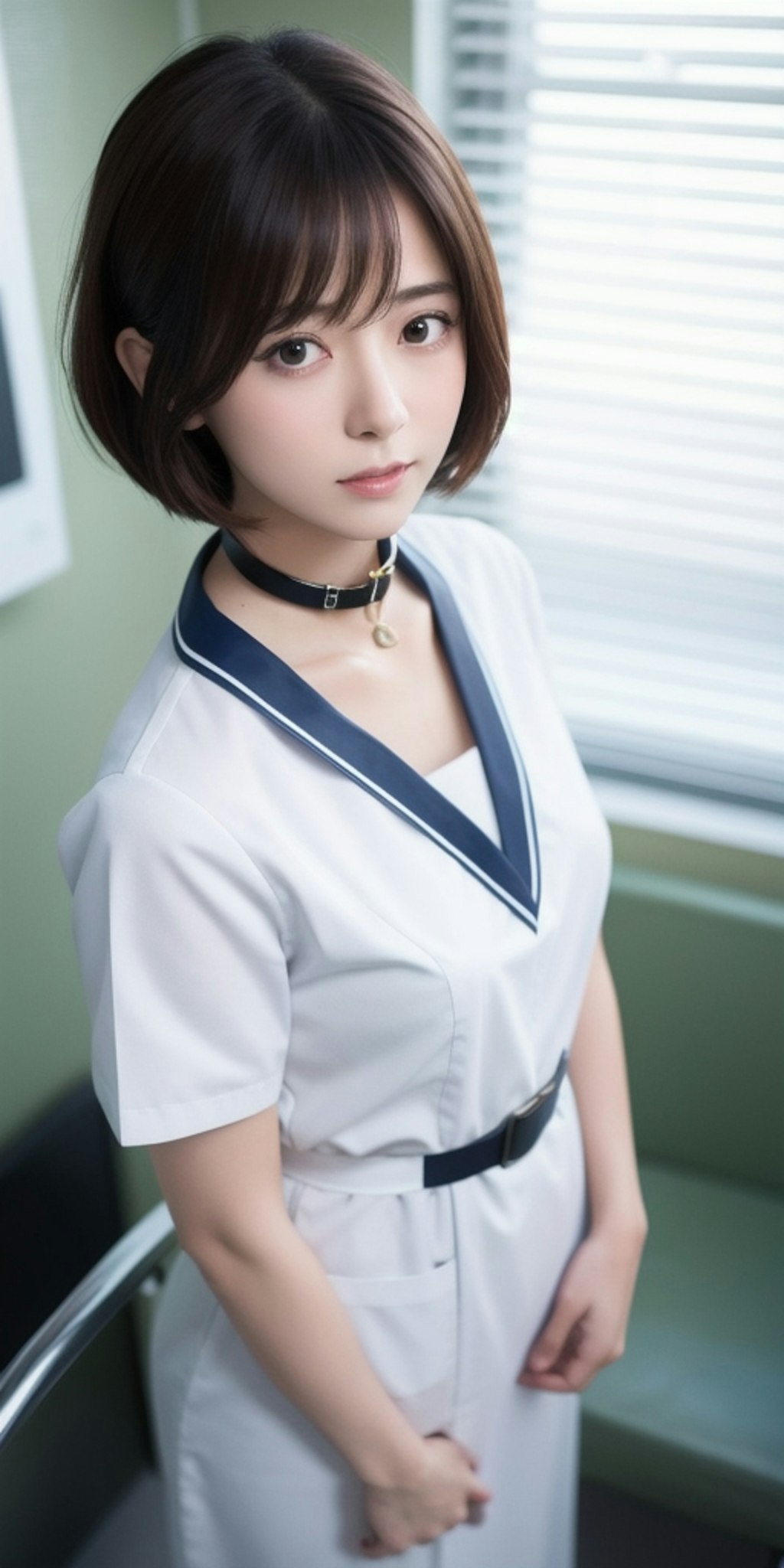 病院　制服　１１枚