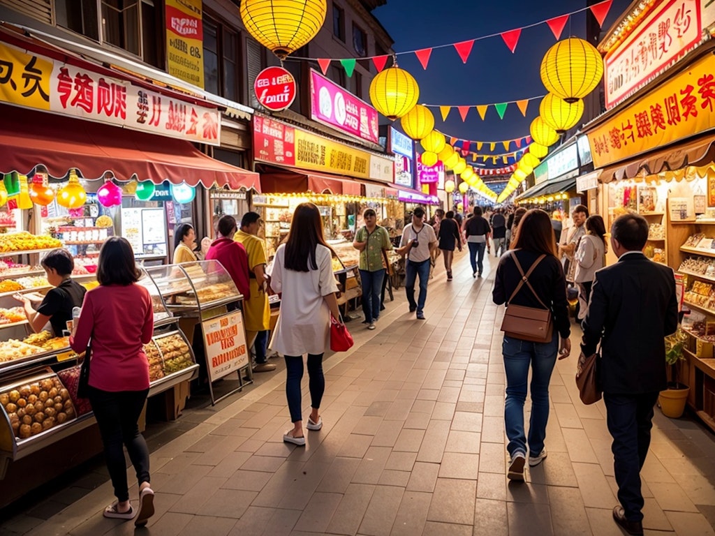 明楽商店街