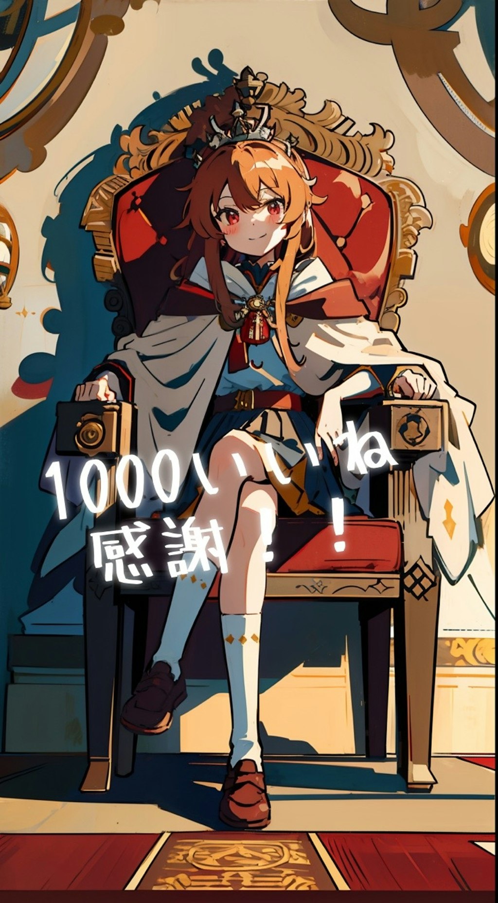 1000いいね感謝！