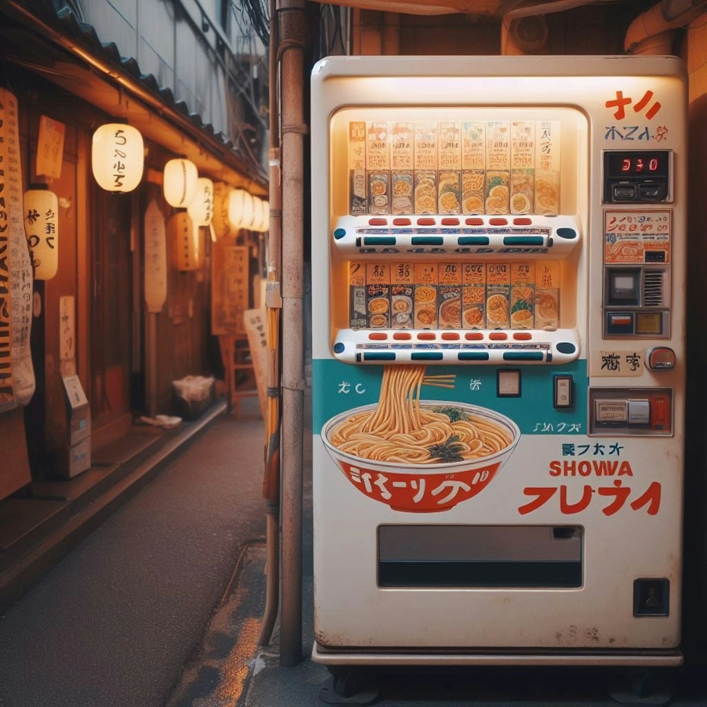 昭和レトロな自動販売機★(12枚)レトロモダンシリーズ64・その3