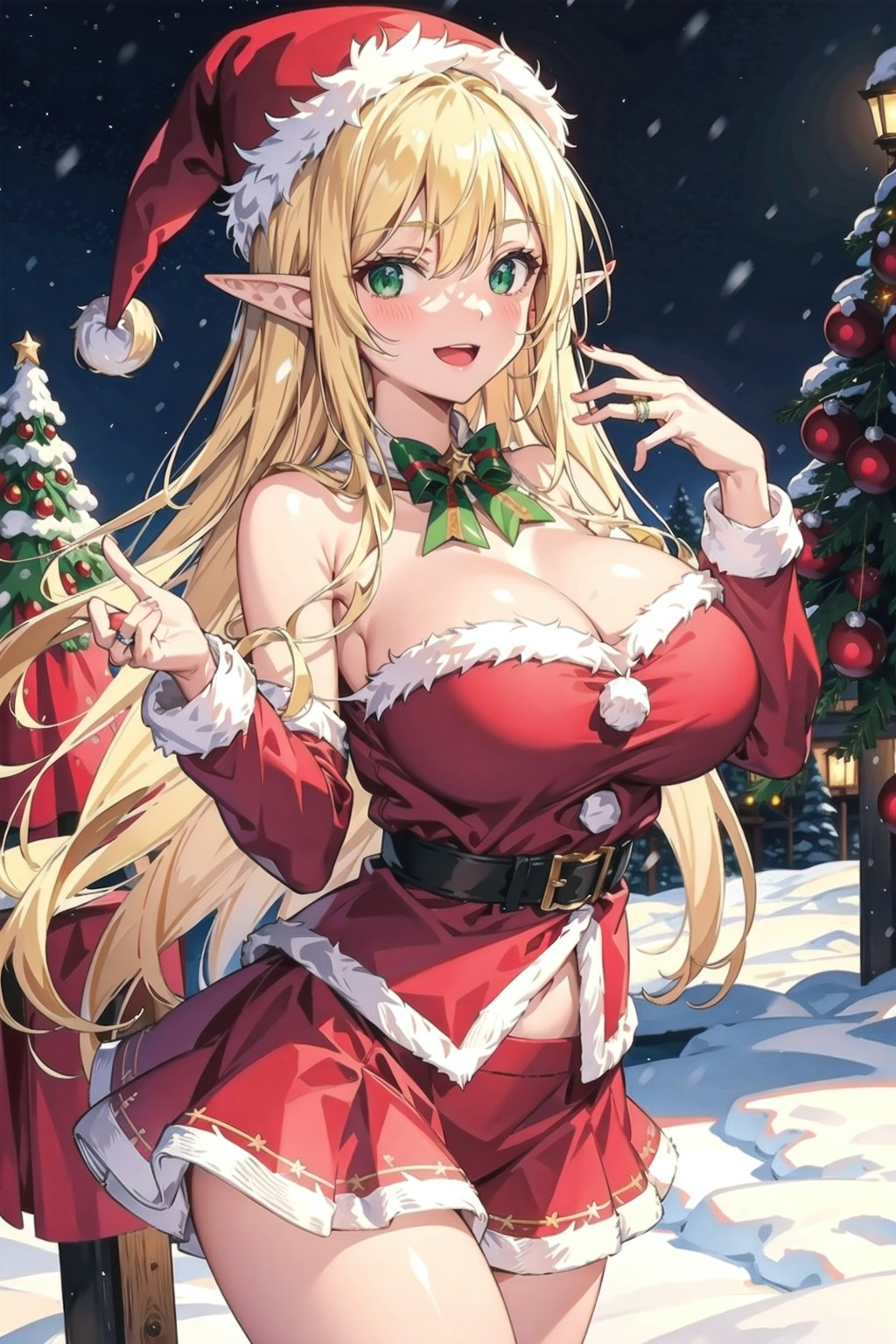 クリスマスのエルフの奥さん