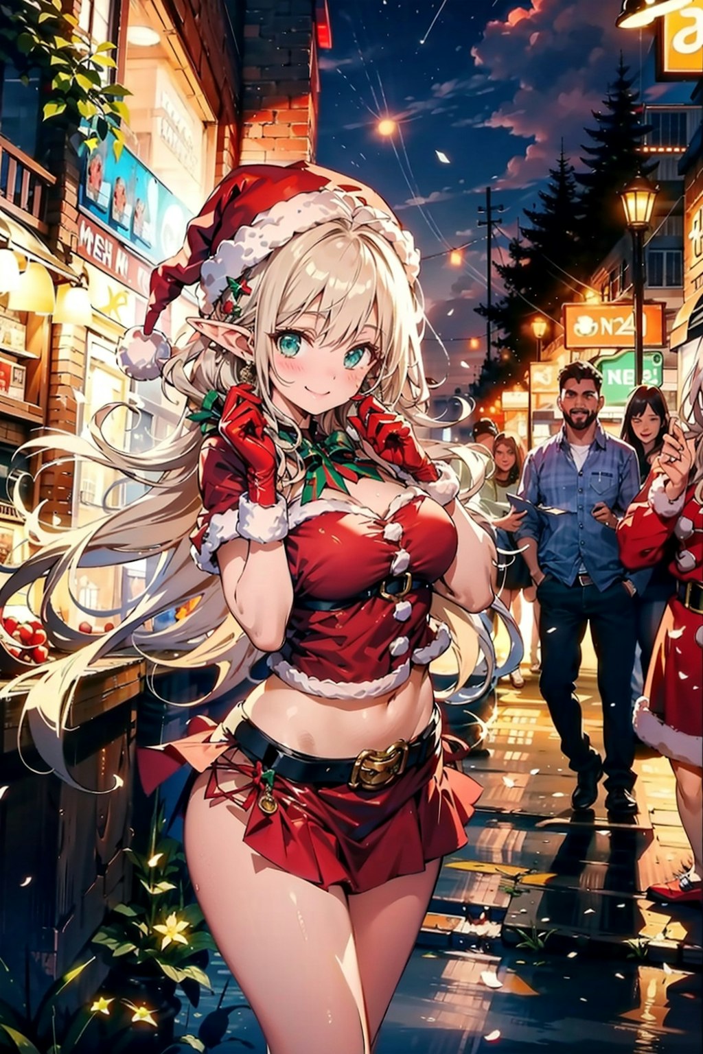 クリスマスのエルフの奥さん