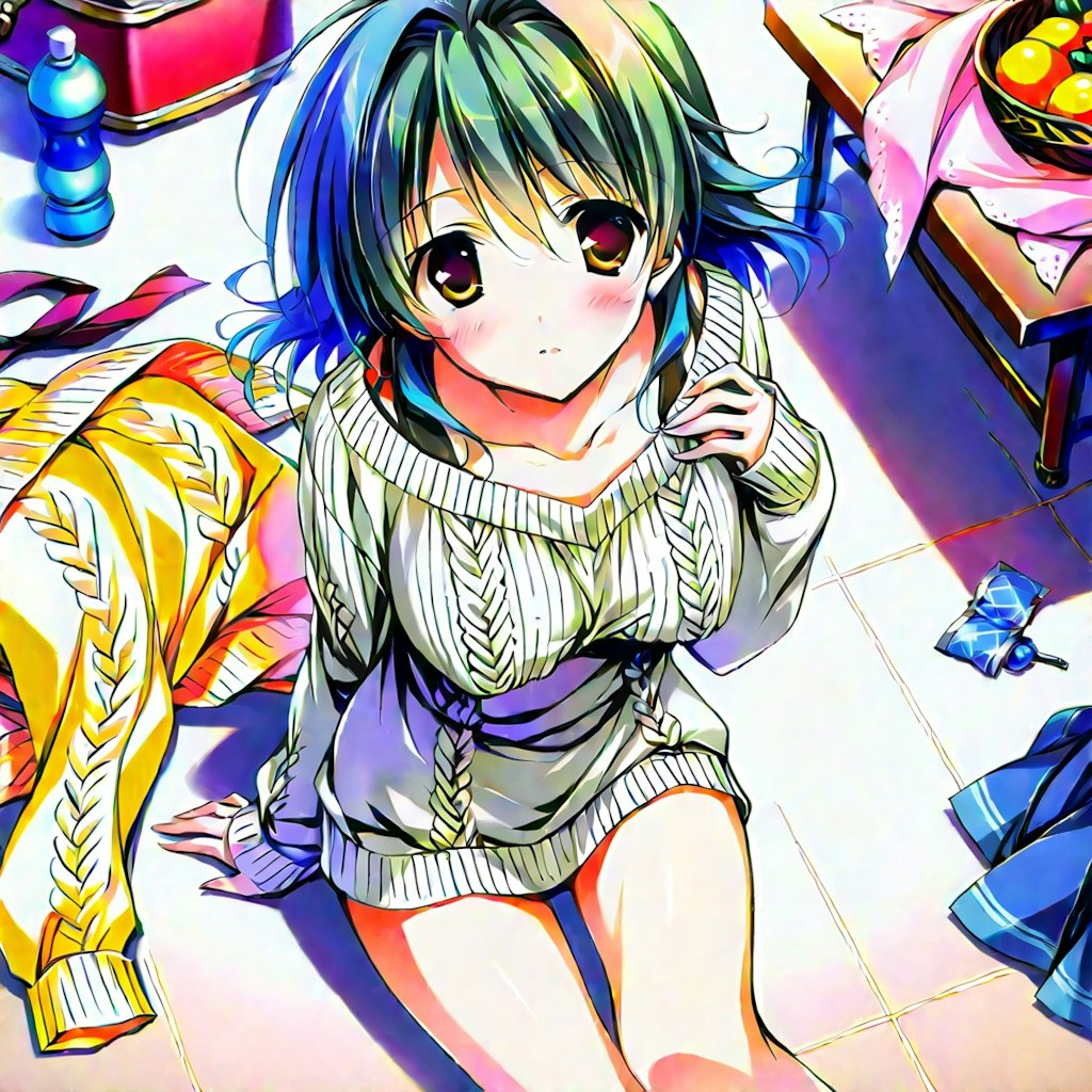 看板娘004