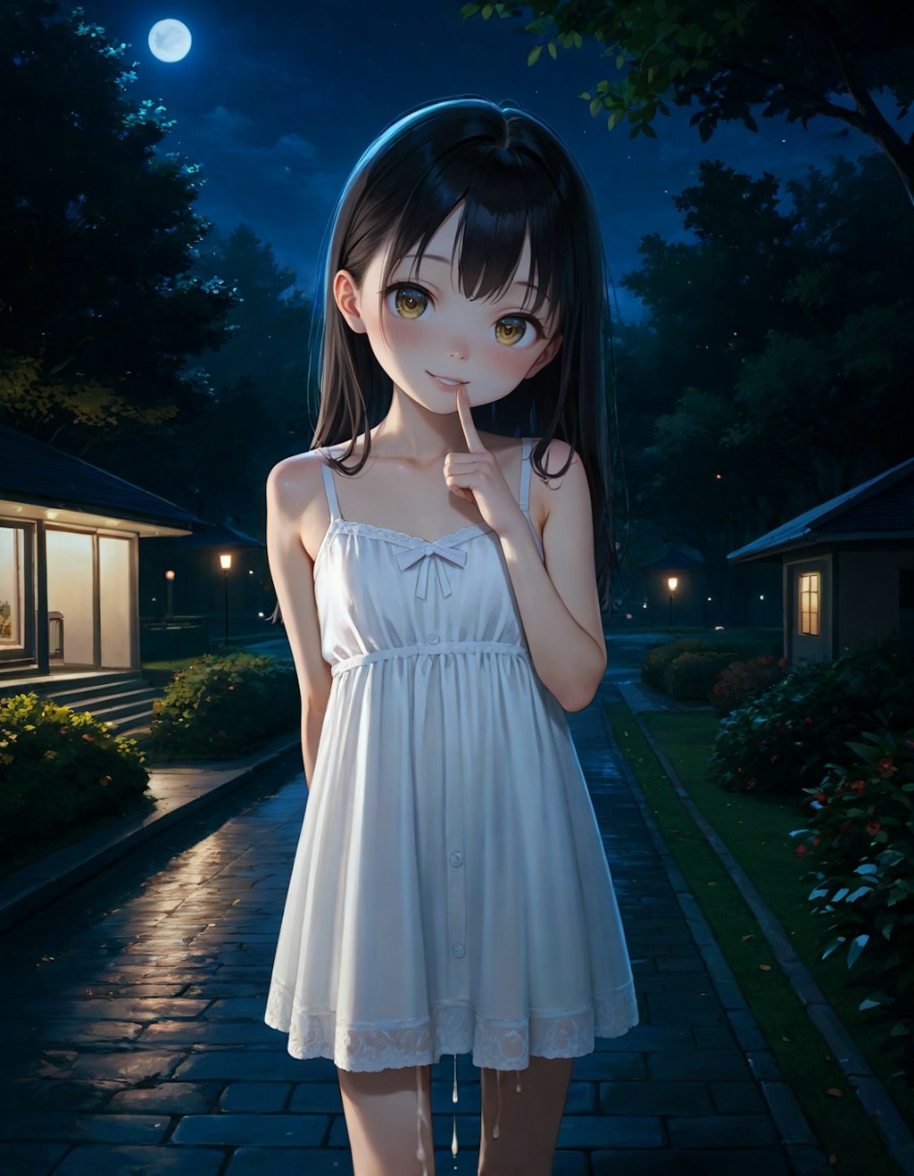 夜、公園、少女――その６