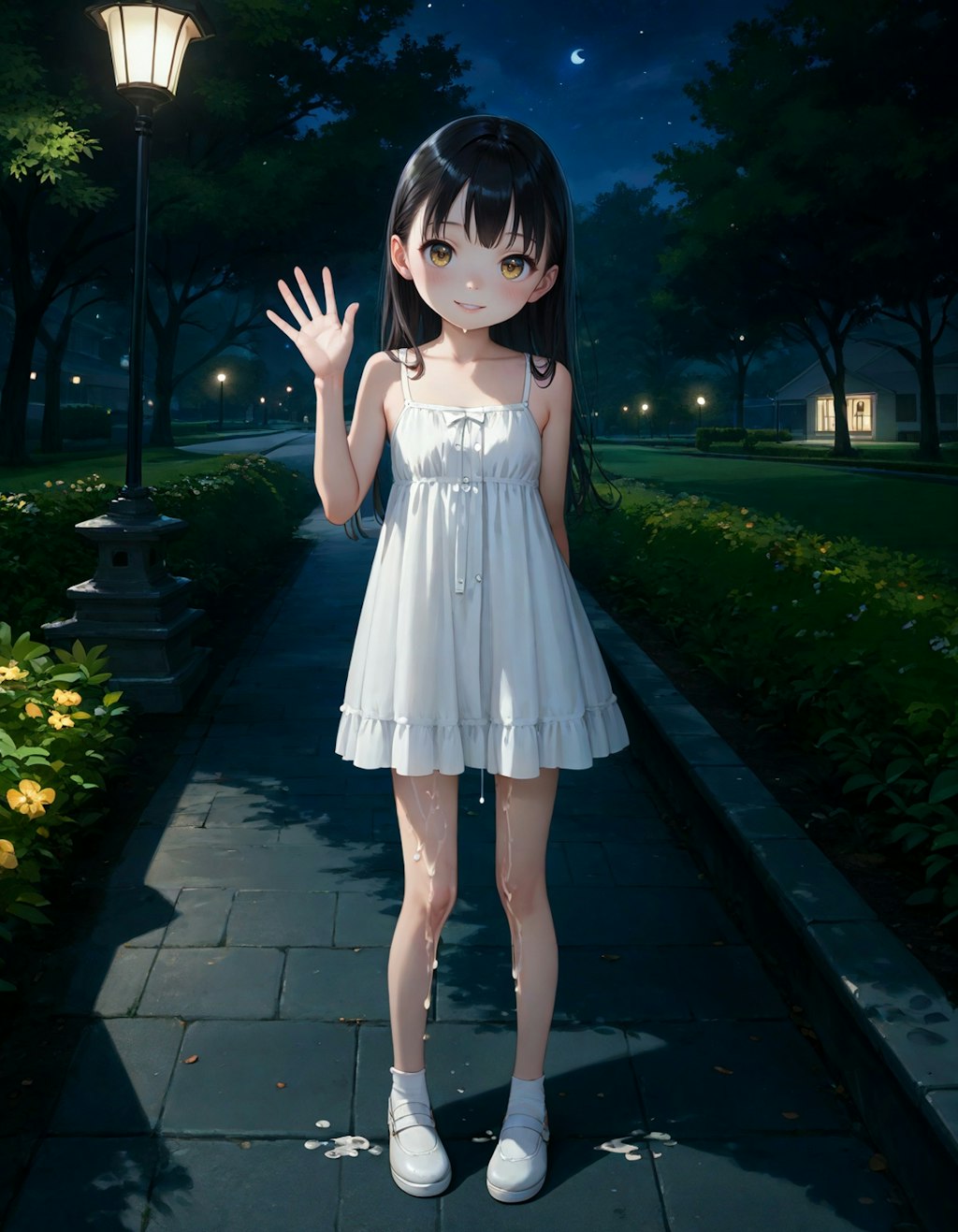 夜、公園、少女――その６