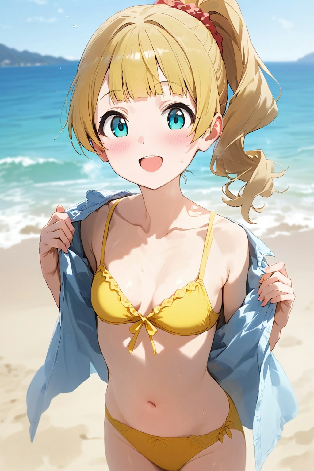 #夏ファッション　MIRAGEポニテ娘