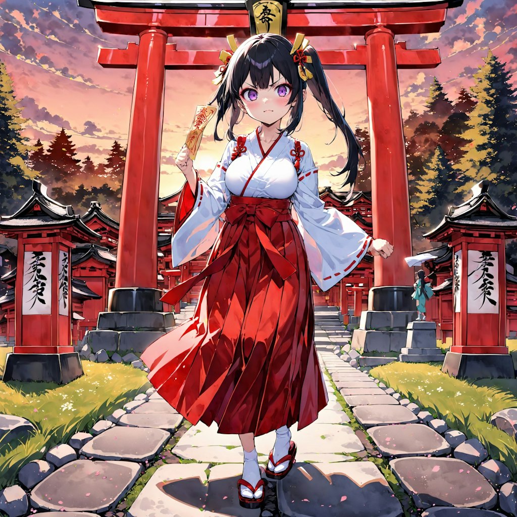 神社の巫女ちゃん2