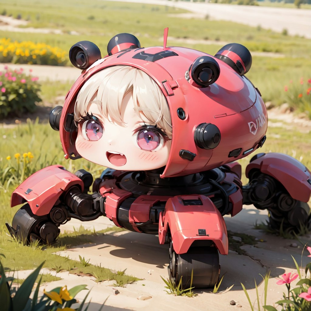 chibiがロボット(失敗シリーズ)