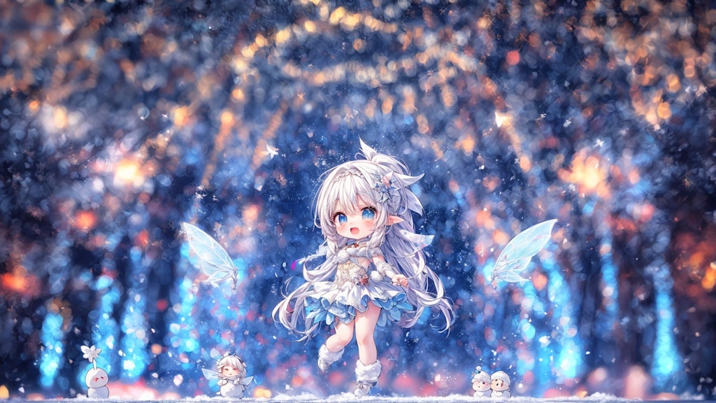 雪の妖精の日常