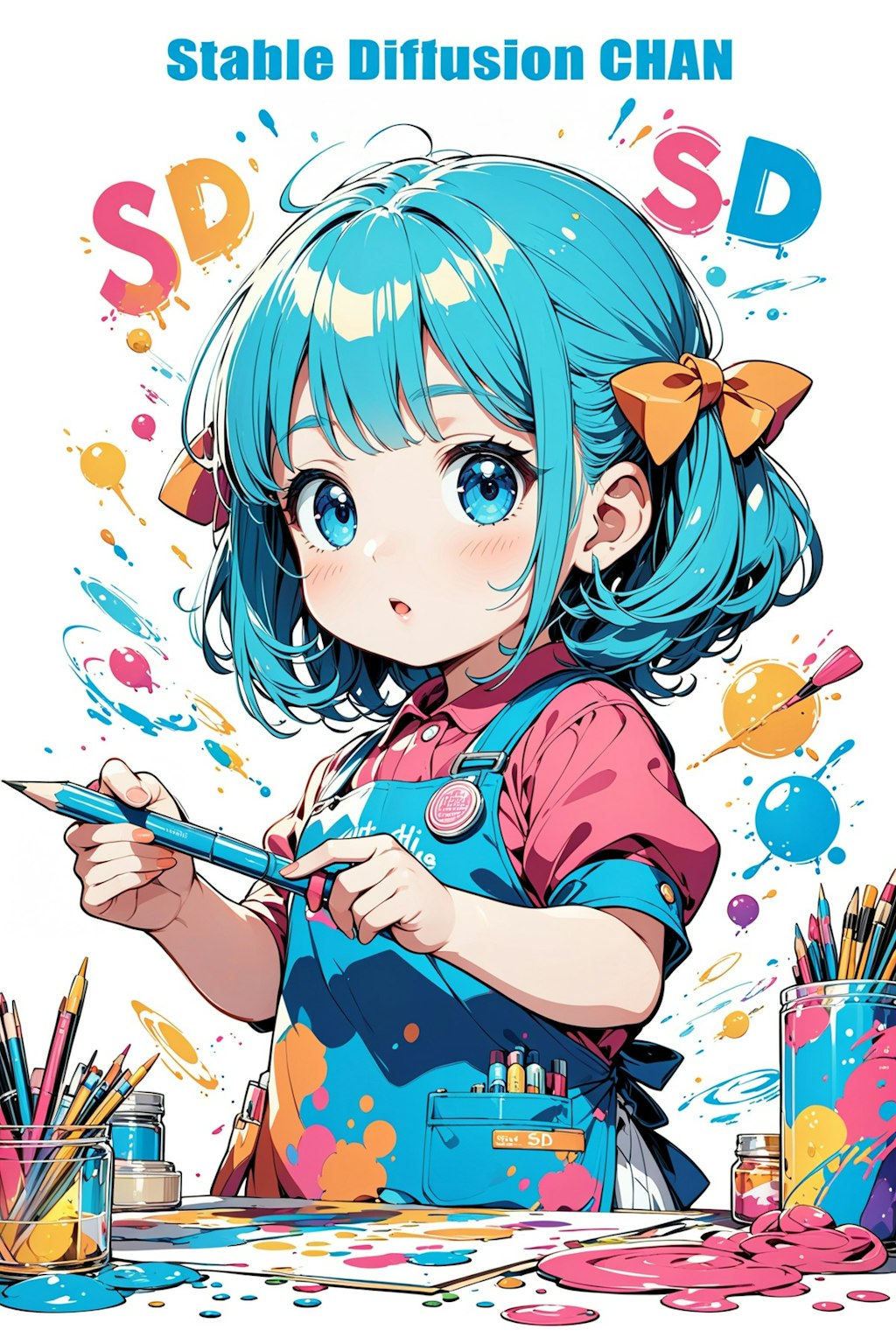 続々・画像生成AI SDちゃん