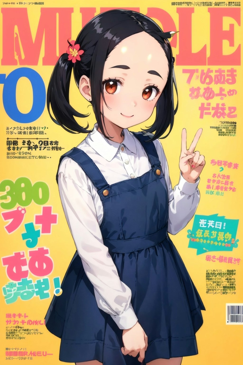 ローティーン雑誌の表紙のおでこちゃん＠お題箱