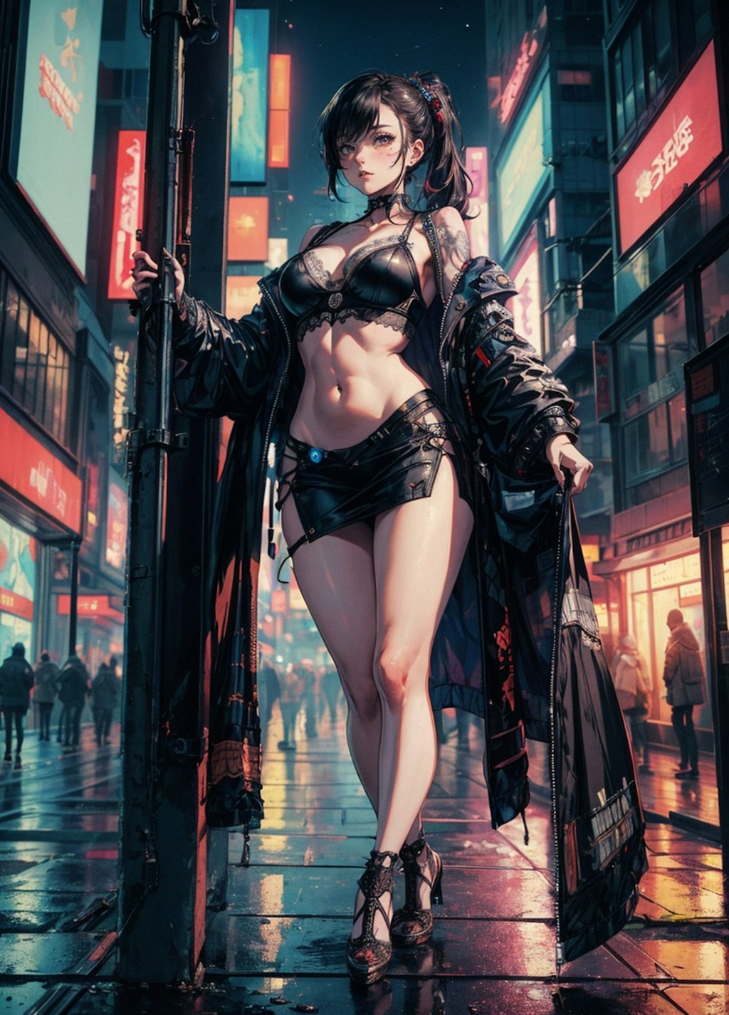 cyberpunk girl