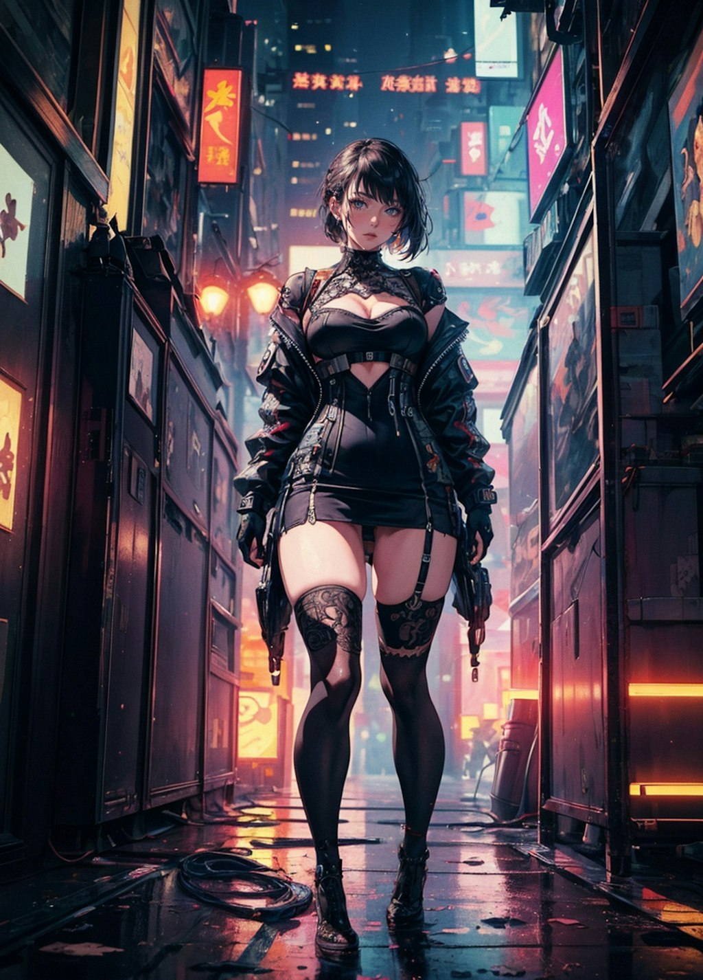 cyberpunk girl