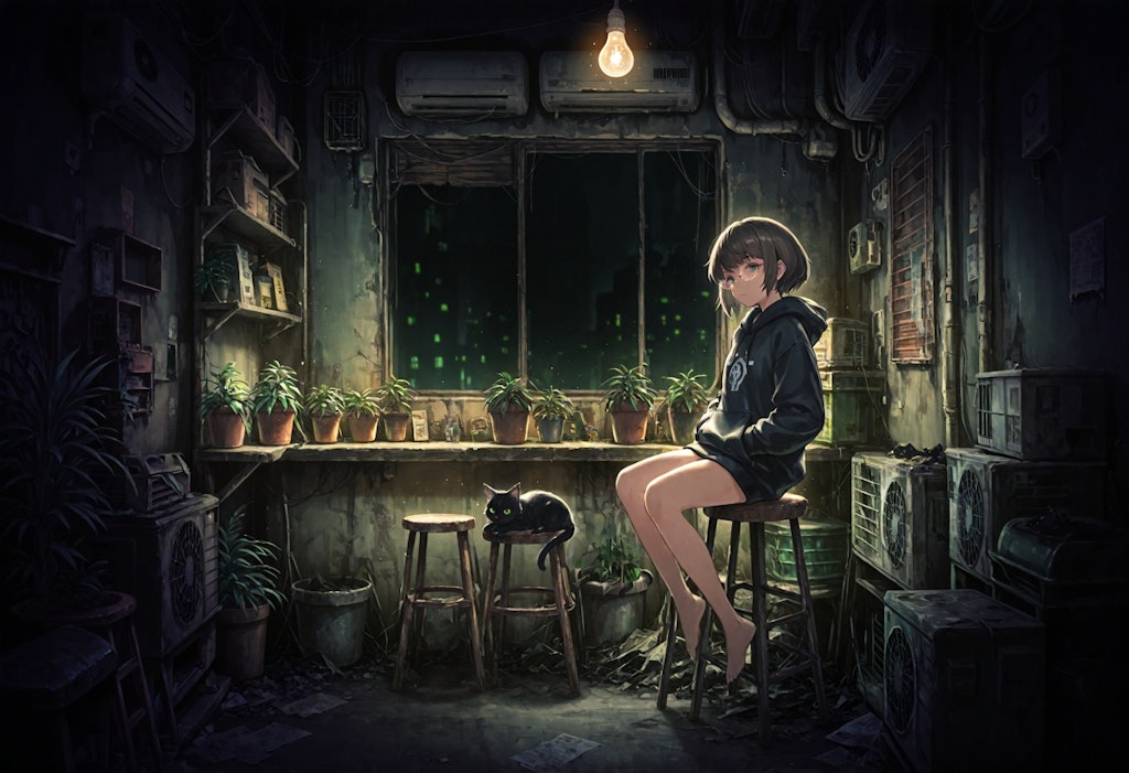 治安の悪い部屋