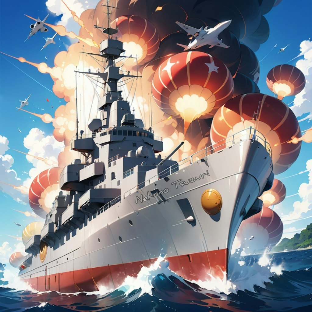 ブルーウォーク 海上拠点破壊作戦【反抗作戦】戦艦マケヘンデ及び第一艦隊 戦闘記録