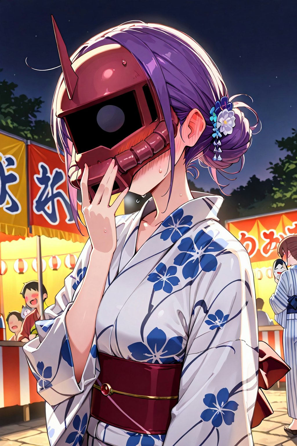 あ、赤くなんてなってないんだから！